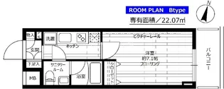 ステージファースト本郷【3階】の間取り