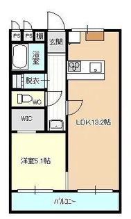 清風マンション【2階】の間取り