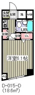 SOCIETY SEASONS(D-015)【13階】の間取り