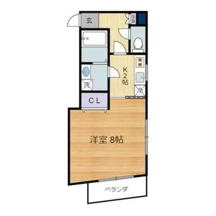 エスポワール喜多見【3階】の間取り