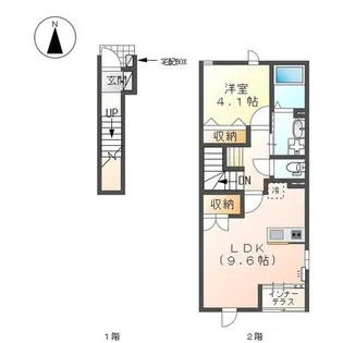 ソラーナ【2階】の間取り