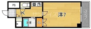 フォレステージ緑橋【2階】の間取り