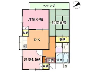 TUKIYA B【2階】の間取り