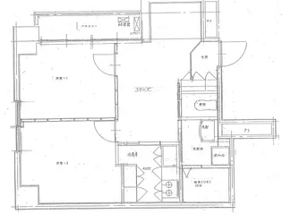 ラフィネ新宿【7階】の間取り