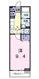 プリマ・レーベン【2階】の間取り