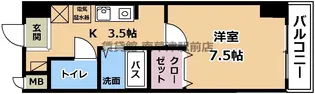 エスポワール【2階】の間取り