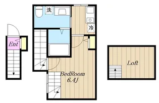 シティハイツ座間【2階】の間取り