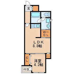 Conde葵一丁目【10階】の間取り