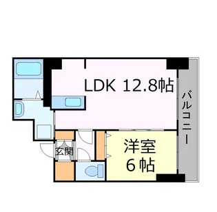 ティアラタワー中島倶楽部【23階】の間取り