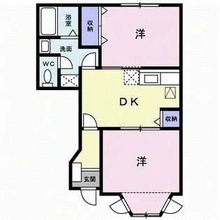 ビラ・ピノリコ【1階】の間取り