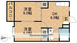 エルディム垂木【2階】の間取り