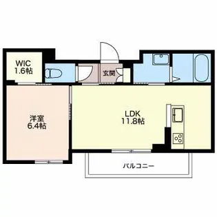 シャーメゾン ロザンジュ【3階】の間取り
