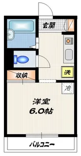 ヘーベルメゾン21A、B【3階】の間取り