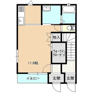 メゾン・ファミーユ【1階】の間取り