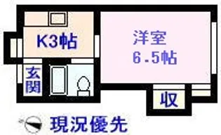 金沢駅西ハイム【1階】の間取り