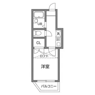 クレール碑文谷【2階】の間取り