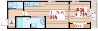 lond(ロンド)【4階】の間取り