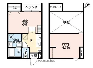 シャルマンコートII【1階】の間取り