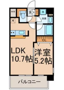 プレミアム浅間町【2階】の間取り