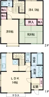 貫井陽光テラスの間取り