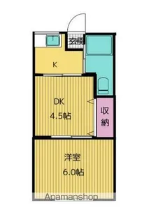 コーポK【2階】の間取り