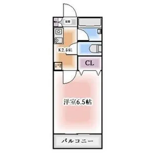 コーポサカエII【3階】の間取り