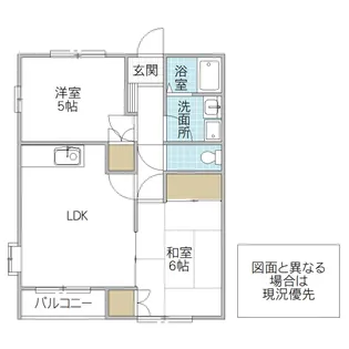 グリーンタウン A棟【1階】の間取り