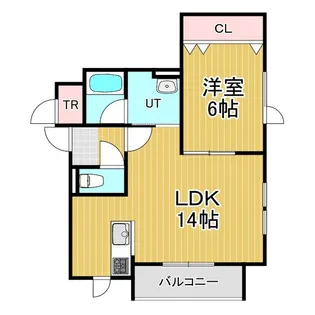 LIBERTE【1階】の間取り