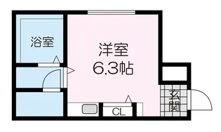 アーバン上杉【2階】の間取り