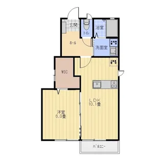 CHATELET SOLEIL【1階】の間取り