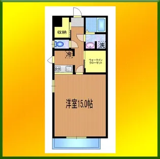 カリーノ玉川上水【3階】の間取り