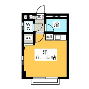 パークハイツ【1階】の間取り