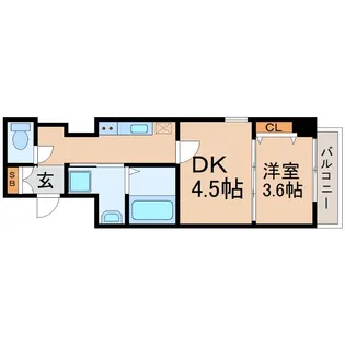 THE RESIDENCE N【5階】の間取り