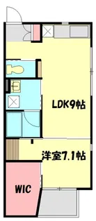 アクアリウスII【1階】の間取り