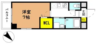 パークシエスタ滝井【5階】の間取り