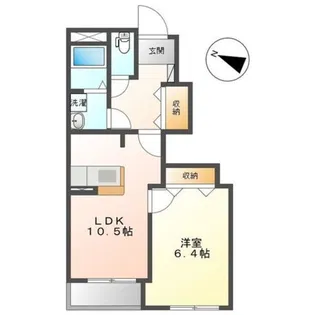 コンシェルジュ【1階】の間取り