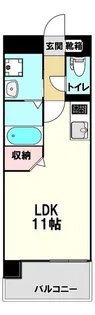アルテシモ・レフィナ【2階】の間取り