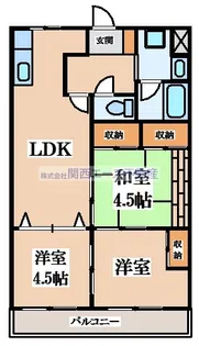 ドリームネオポリス野崎I【2階】の間取り
