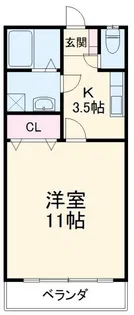 グリーンコーポFT 1【1階】の間取り