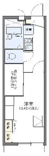 レオパレスオータム V【1階】の間取り