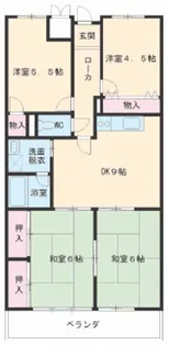 大椿ビルV【3階】の間取り