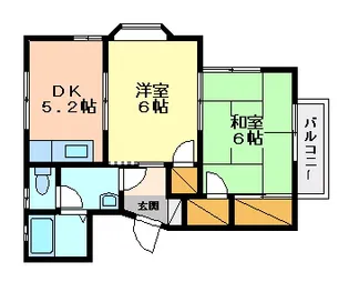 フローラ大塚 II【2階】の間取り