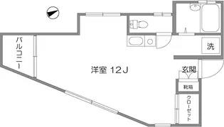 高清館II【2階】の間取り