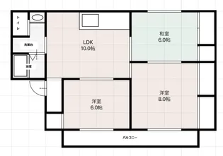高知県高知市大津乙【アパート】の間取り