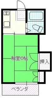 カーサ東松山A【1階】の間取り