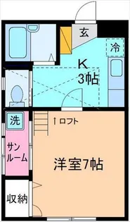 サンセール・パレ【2階】の間取り