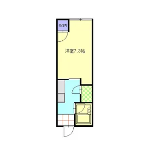 アイコーハイツ【2階】の間取り