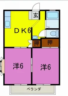 モアクレスト明光【2階】の間取り