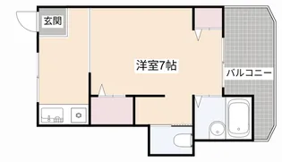 アンフィニィ・橋の内IV【3階】の間取り