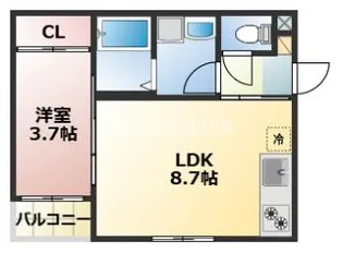TOMORIE silva【1階】の間取り